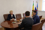 Глава Наровчатского района Алевтина Решетченко встретилась с участником СВО, приехавшим в отпуск