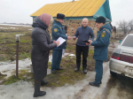 В Наровчатском районе продолжается работа по профилактике пожарной безопасности в жилом секторе