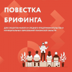 «Онлайн брифинг для предпринимателей и муниципальных образований Пензенской области»