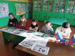 Учащиеся школы с.Вьюнки приняли участие в географической викторине «Города - Герои»