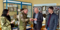 Глава Наровчатского района принял участие  во встрече с волонтером из Нижнего Ломова - Наровчатский район