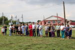 В селе Потодеево торжественно открыли новую детскую  площадку