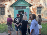 В летний период опыт работы экскурсовода в музее получили юные сотрудники