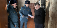 В Наровчатском районе продолжается работа по профилактике пожарной безопасности в жилом секторе - Наровчатский район