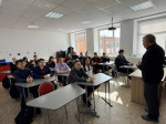 Урок патриотизма с девятиклассниками