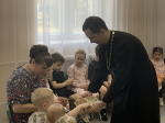 В детском саду «Солнышко» прошла встреча со священником