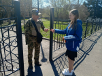 В Наровчатском районе прошла акция «Георгиевская ленточка»
